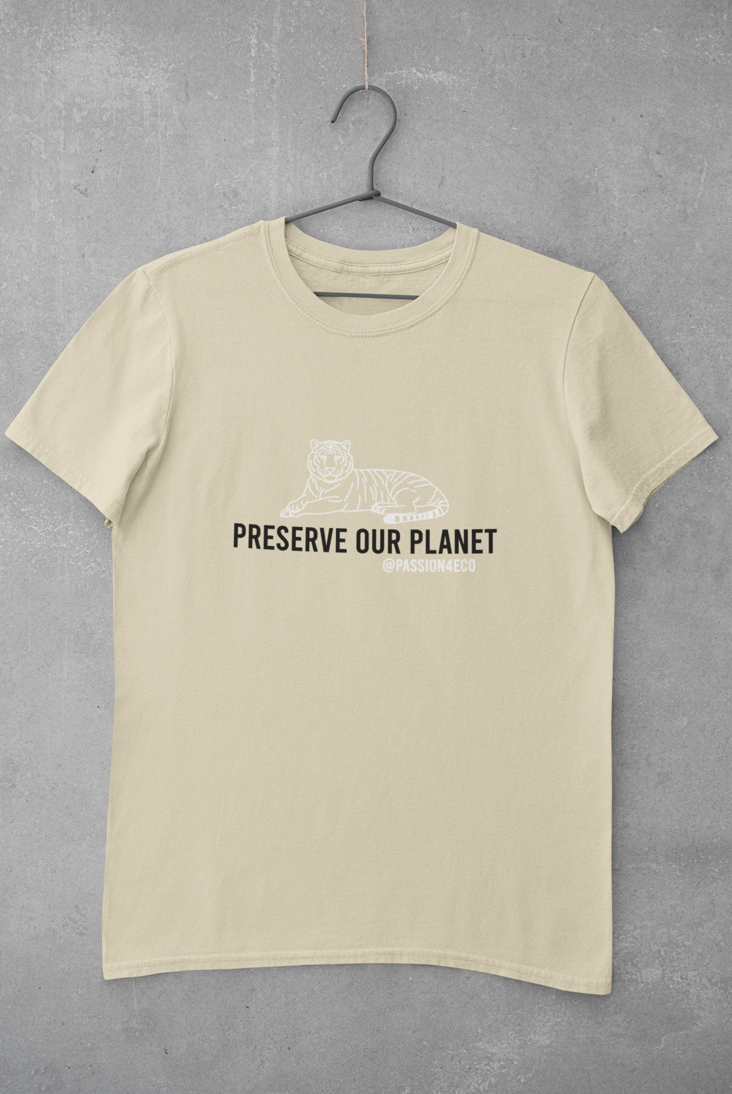 "Preserve Our Planet" Tiger Graphic Tee