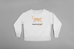 "Preserve Our Planet" Jaguar Sweatshirt