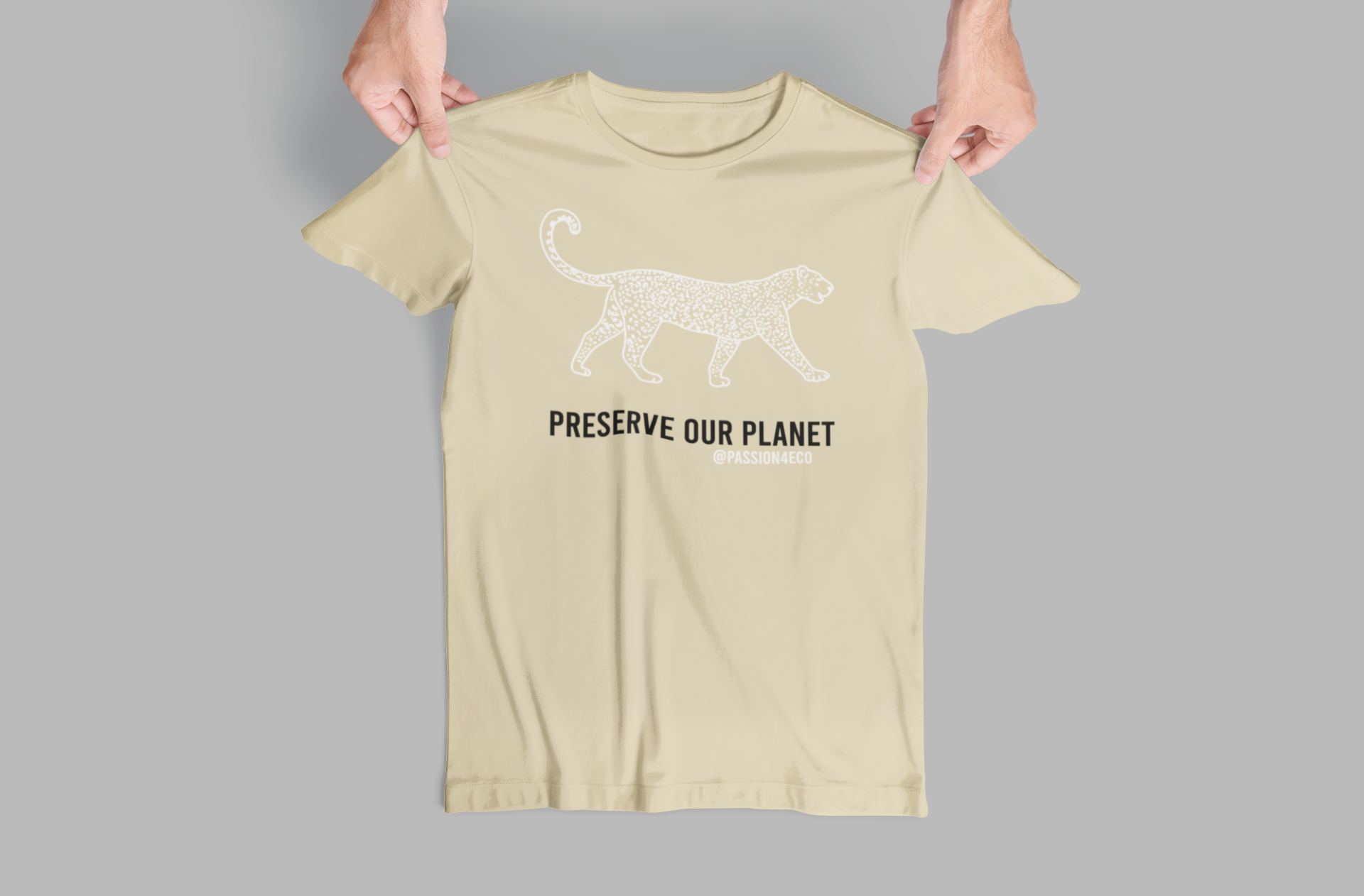 "Preserve Our Planet" Jaguar Graphic Tee